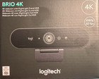 NOWA (nieotwarta) kamera internetowa Logitech BRIO 4K UHD wersja 2025 czarna