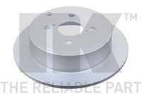 2X NK Bremsscheibe 314584 FüR Toyota Corolla VVT ZZE120_ ZZE120R ZZE121_ ZZE121R