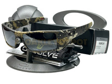       OAKLEY GASCAN 009014 DESOLVE BARE CAM0/BLACK IRIDIUM SUNGLASSES 175 