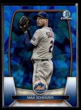 2023 Bowman Chrome Sapphire Edition #8 Max Scherzer