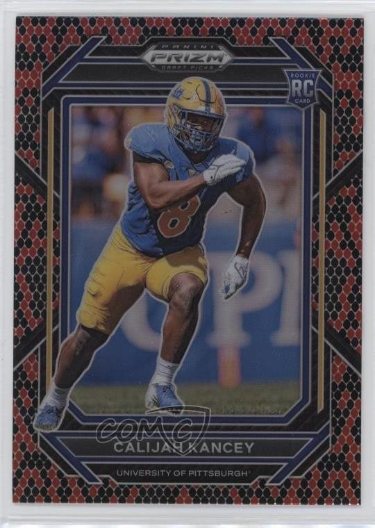 Calijah Kancey Panini Prizm Draft Picks #185 Snakeskin