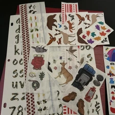 Creative Memories Jewel Paper Pack Stickers  outdoor