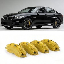 4pcs Yellow Custom Aluminium Caliper Cover For Bmw 528i 530i 535i 540d 540i 550i