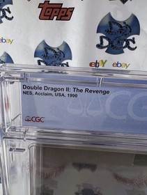 1990 Double Dragon ll The Revenge : Nintendo ( NES ) CGC Graded A 9.0 🔥
