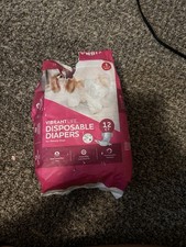 NEW one open package of size small female dog disposable diapers