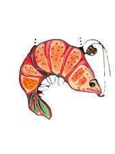 Shrimp Pink stained glass Sun Catcher 4 1/2 W