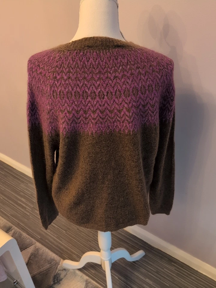 Seasalt Cornwall Spruce First Mohair Jumper Size 16 - Image 2 of 4