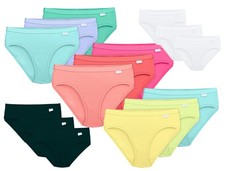 Linda Loom Damen 3-er Set Slip Baumwolle Elasthan S M L XL 36 38 40 42 44 46 48