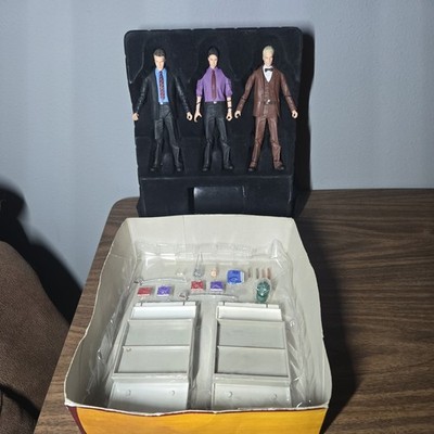 Buffy The Vampire Slayer Watcher's Guide Box Set Spike Giles Wesley Figures Rare