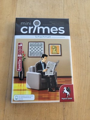 Mini Crimes: Schachmatt | Pegasus Spiele | Kooperatives Krimispiel | 