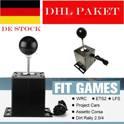 USB H-Shifter for Logitech G29 G27 G25 G920 & Thrustmaster T300RS T300GT DE