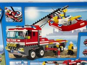 *NEW/Sealed* LEGO CITY 7213 Off-Road Fire Truck Fireboat - Rare Special Edition