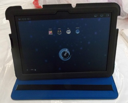 New 10.1" GALAXY Tablet BELKIN Brand Slim Folio & Stand in One Holder Folder - Picture 5 of 6