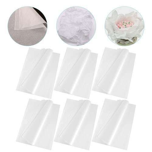 200 Sheets Packaging Paper Tissue Flower Wrapping Floral Bouquet