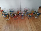 Smurfs Vintage 1982-1983 (Lot Of 10) Drinking Glasses By Peyo