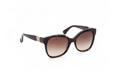 MAX MARA EMME3 MM0014 52F Brown Shell Cat Eye Plastic