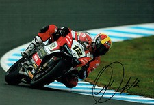 Xavi FORES SIGNED Autograph 12x8 WSBK Rider Ducati Photo A + Dealer COA