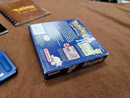 Pokemon Versione Blu - Nintendo Game Boy - CIB completo di scatola testato BUONO - Foto 4 di 15