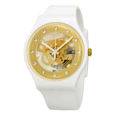 Swatch スケルトン ホワイトウォッチ SUNRAY GLAM Swatch スケルトン ホワイトウォッチ SUNRAY GLAM