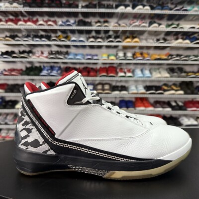 Shoe Jordan 22 Releases Nike Air Jordan 22 OG White Varsity Red