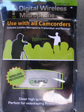 Sima Sdw-150 Wireless Microphone System For Digital Camcorders