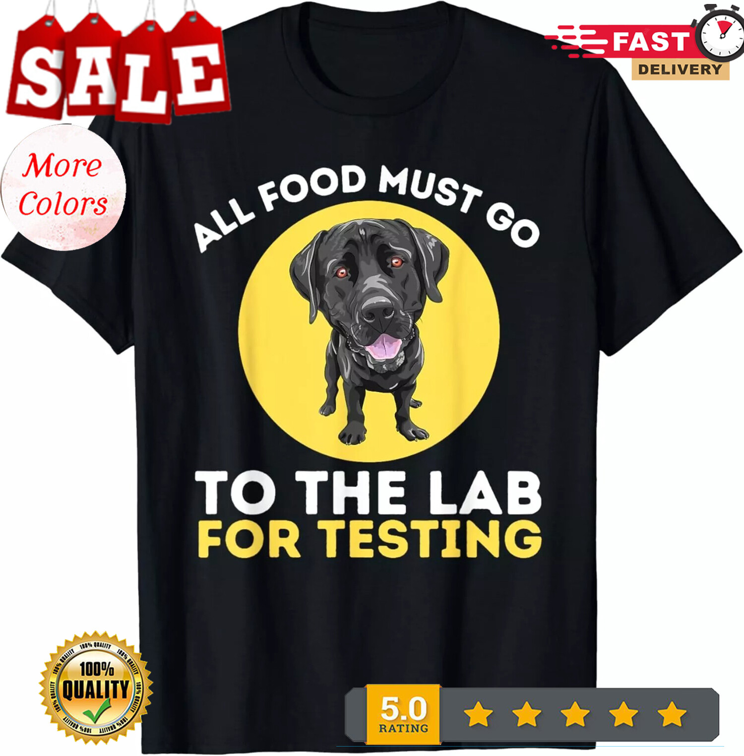Lab For Testing - Labrador Retriever Lover Dog Owner Gift Unisex T-shi