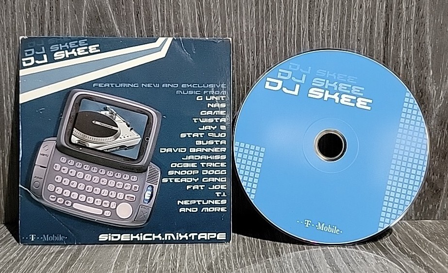 DJ Skee 2003 T-Mobile Sidekick Mixtape Promo CD Feat G Unit