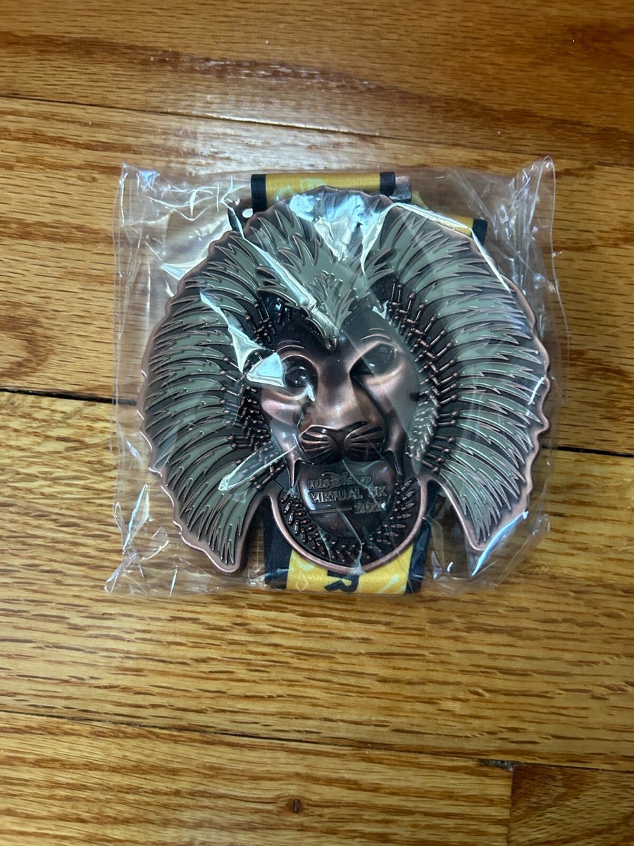 New in Plastic 2021 runDisney Virtual 5K Lion King Musical Medal