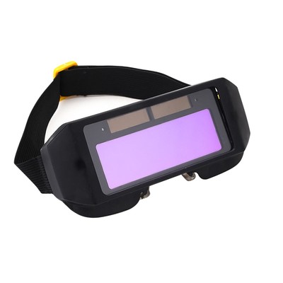 1*Solar Powered Auto Darkening Welding Mask Helmet Eyes Goggle Welder Glasses D