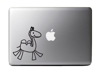 Kids Animal Doodles Camel Vinyl Decal for Apple MacBook Dell Laptops