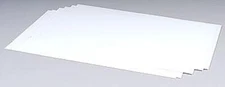 Plastruct White Sheet Styrene .010 (8) - #91101