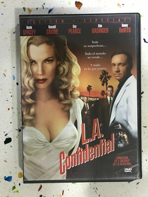L.A. Confidential DVD Kevin Spacey Russell Crowe Kim Basinger Danny DeVito