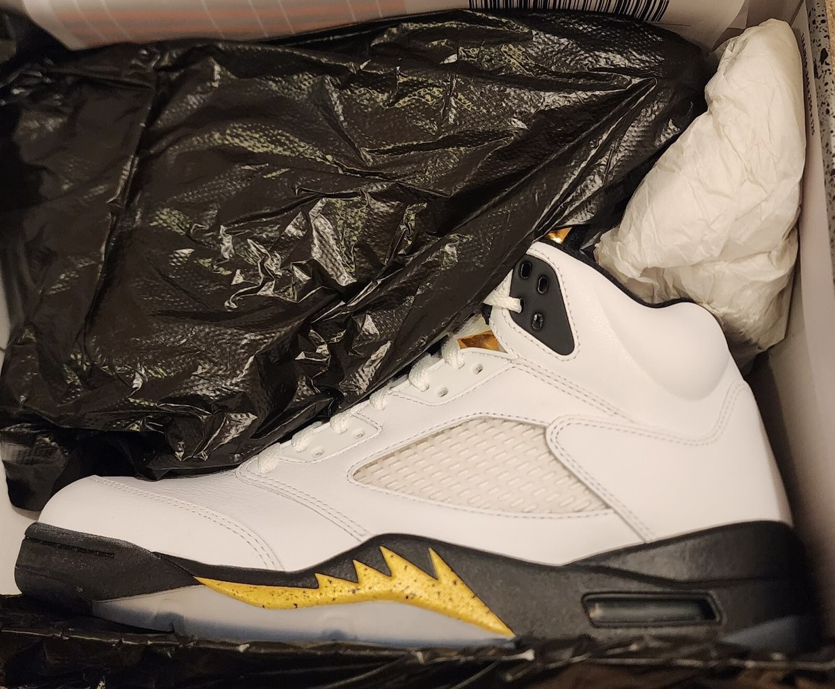 Jordan 5 Retro Olympic Gold Coin 2016 - Size 9.5 Jordan 5 Retro Olympic Gold Coin 2016 - Size 9.5