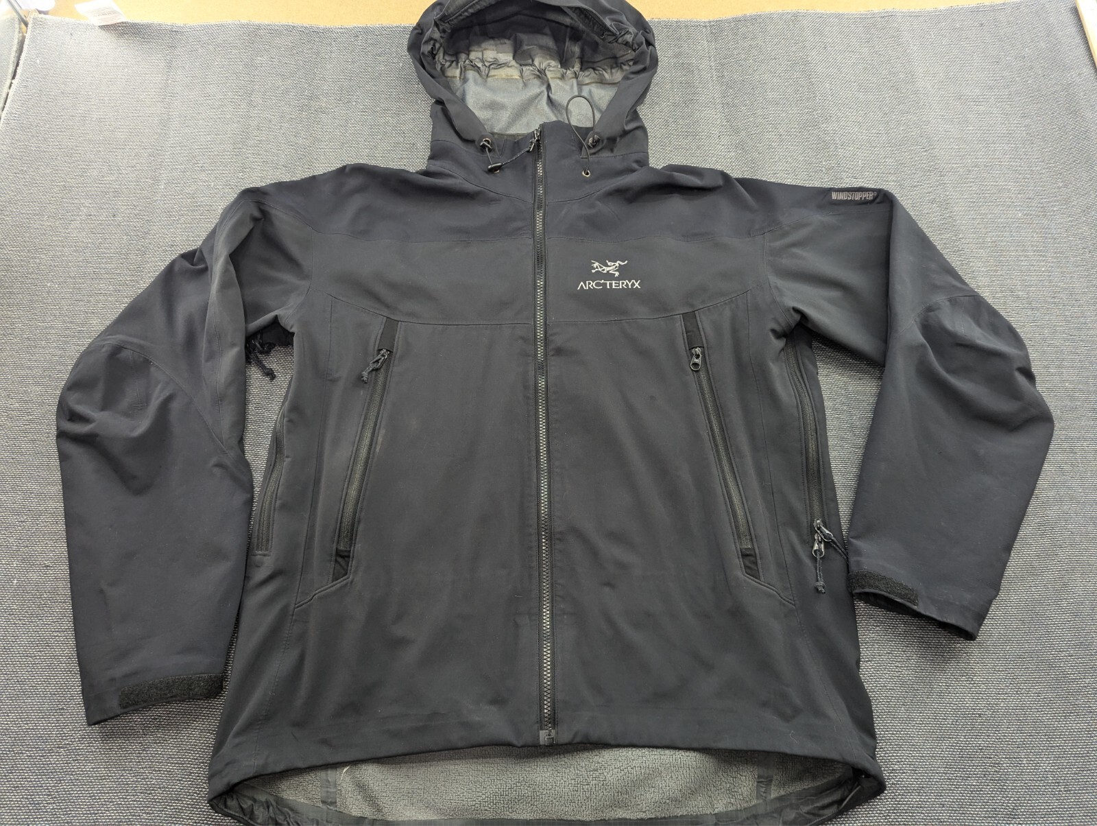 ARC'TERYX Arcteryx Venta SV Giacca Uomo Taglia Large Outdoor Softshell Windstopper Nero