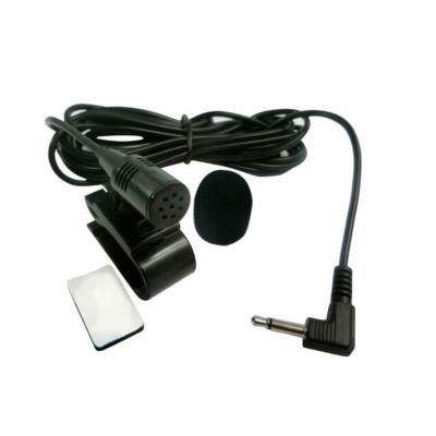 3.5mm Microphone Car Stereo GPS Bluetooth Enabled Audio Mic DVD New в O9I9  Q8Q9