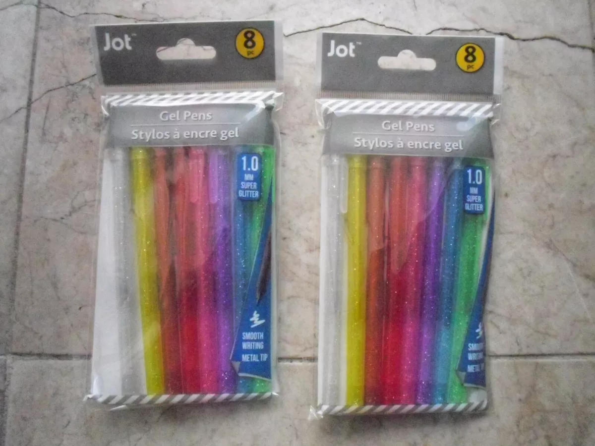 Jot Neon Gel Pens, 8-pc.