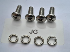 SUNBEAM ALPINE (TIGER) BENZIN TANKDECKEL EDELSTAHL SCHRAUBEN 4er SET