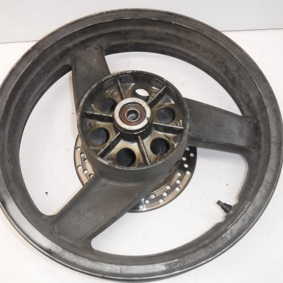 1994 kawasaki ninja 500 OEM REAR WHEEL BACK RIM  - Image 3 of 4