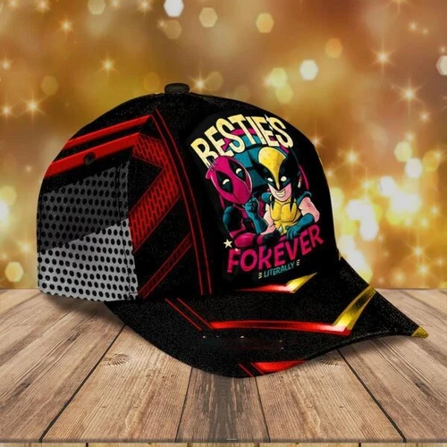 Besties Deadpool 3 Forever Literally Classic Cap