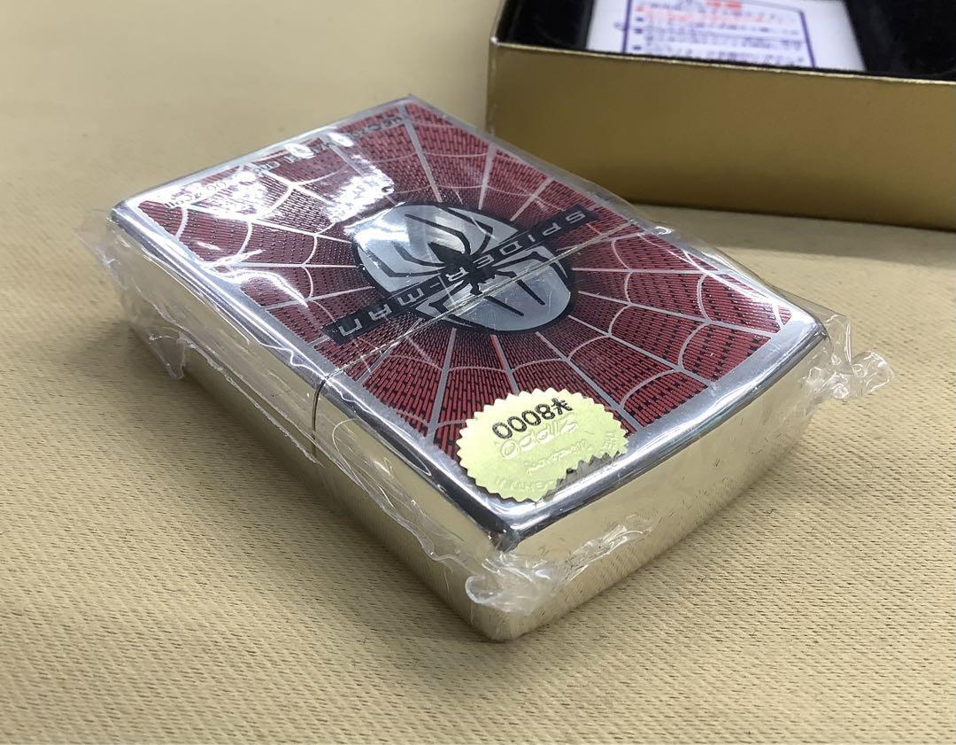 中古zippo スパイダーマン maid in USA Zippo Spiderman Web on Spider Unused Lighter | eBay