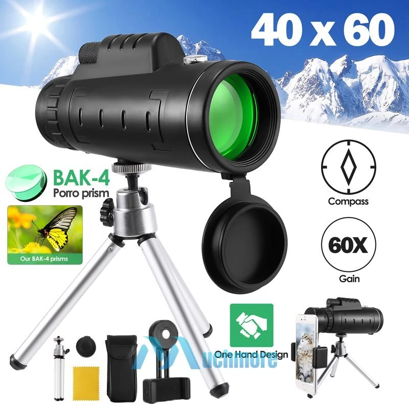 40x60 hd monocular telescope sales