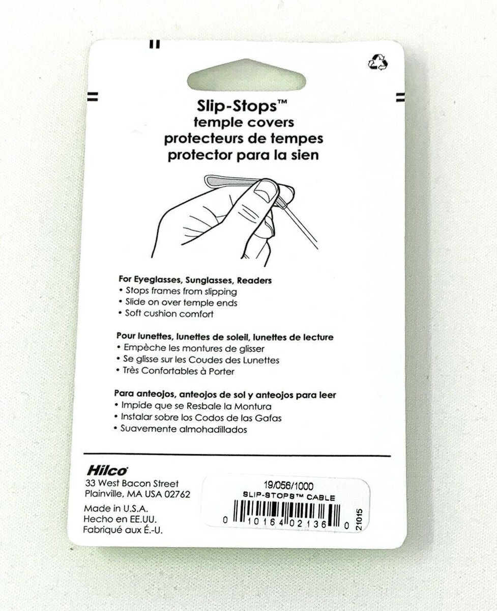 Hilco Temple Covers Slip Stops Tips Cable Slipstops for