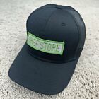 Chef’s Store Hat Black/Green Strapback Mesh Back Dtto Patch Spellout