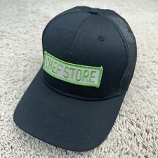Chef s Store Hat Black/Green Strapback Mesh Back DTTO Patch Spellout