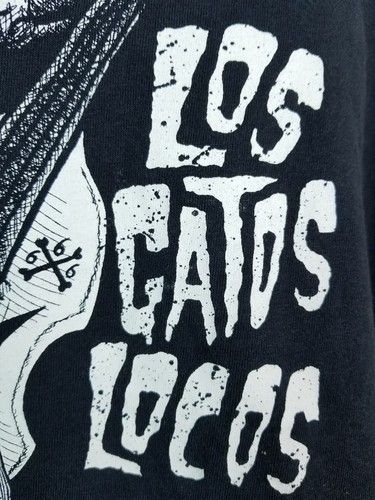 Camiseta De Colección 1997 Los Gatos Locos Banda Punk Rock Para Hombre Grande Años 90 Psychobilly - Imagen 4 de 9