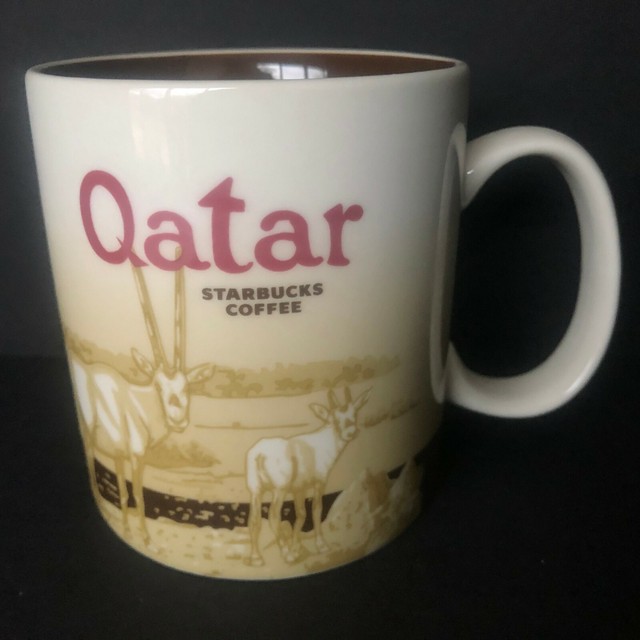 Starbucks Global Icon Mug Qatar version 2 w/SKU eBay