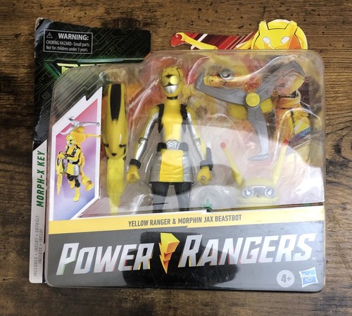 Power Rangers Beast Morphers – Action Figure Jax BeastBot 15 Cm | Giocattolo Con Chiave Morph-X | Ispirato Alla Serie TV