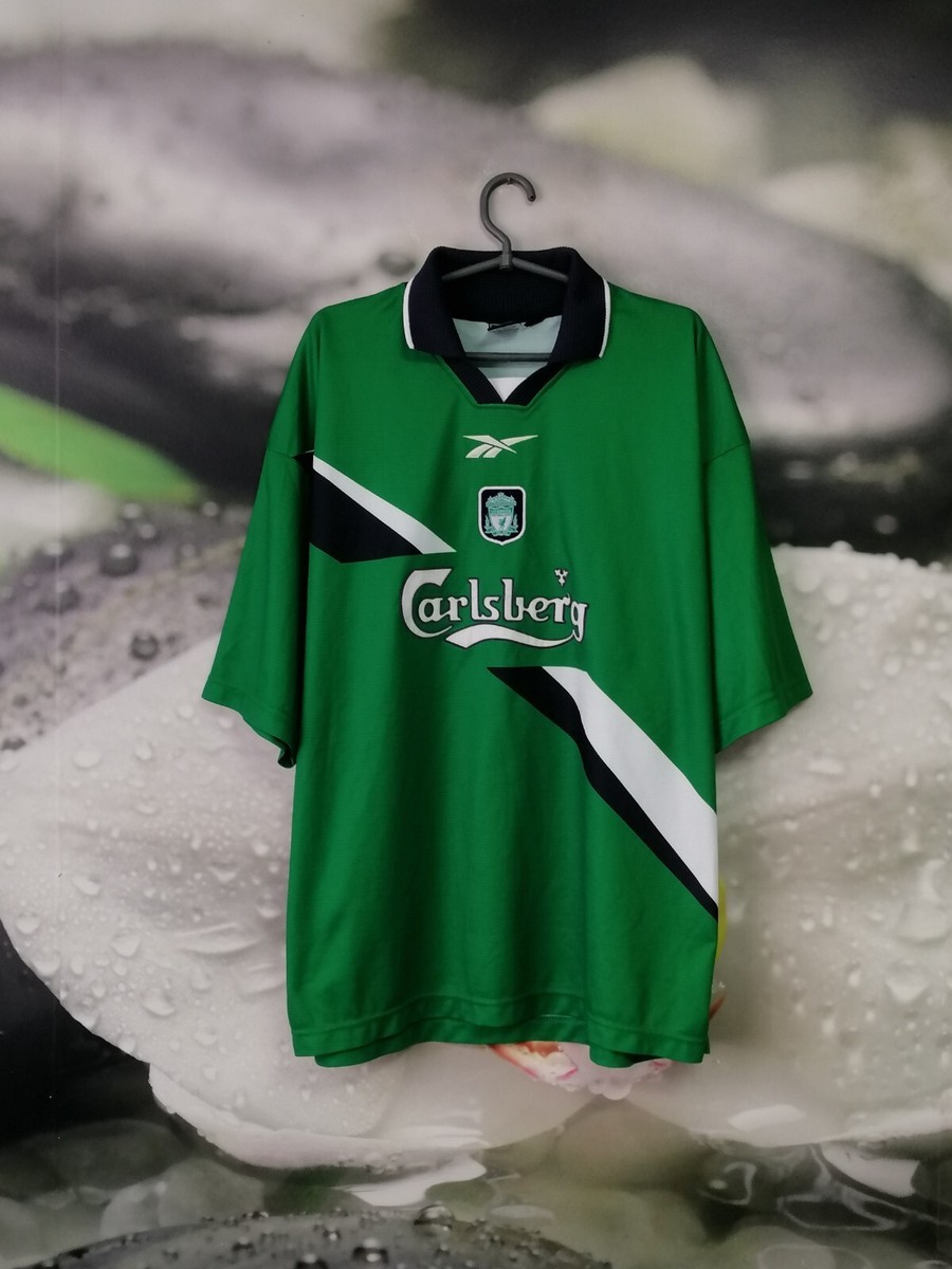 Liverpool 1999 - 2000 away vintage football shirt jersey Reebok