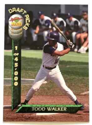 1994 Signature Rookies /45000 #8 Todd Walker Rookie Minnesota Twins