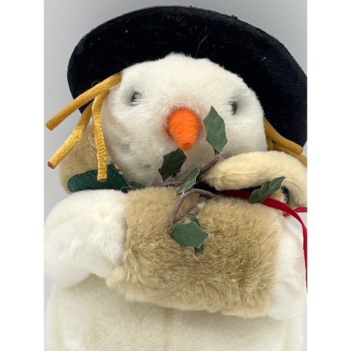 Vintage Snowman Plush Debbie Mumm 1999 Mervyns - Picture 2 of 4